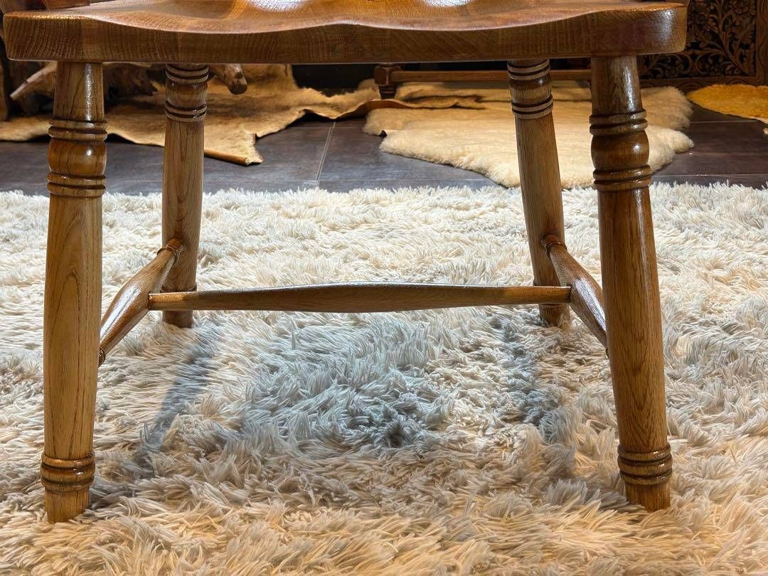 ナラ材 楢材 剥離家具 ストリップド家具 柏木工 アームチェア