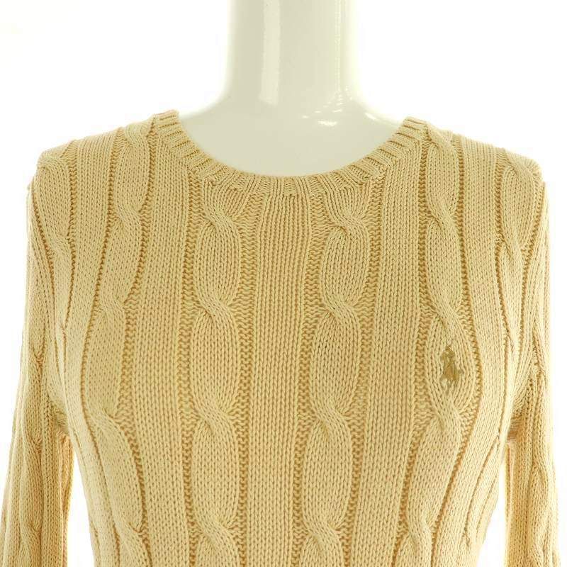 Polo Ralph Lauren ベージュリブセーター サイズXS Polo Ralph Lauren ベージュリブセーター サイズXS POLO RALPH
