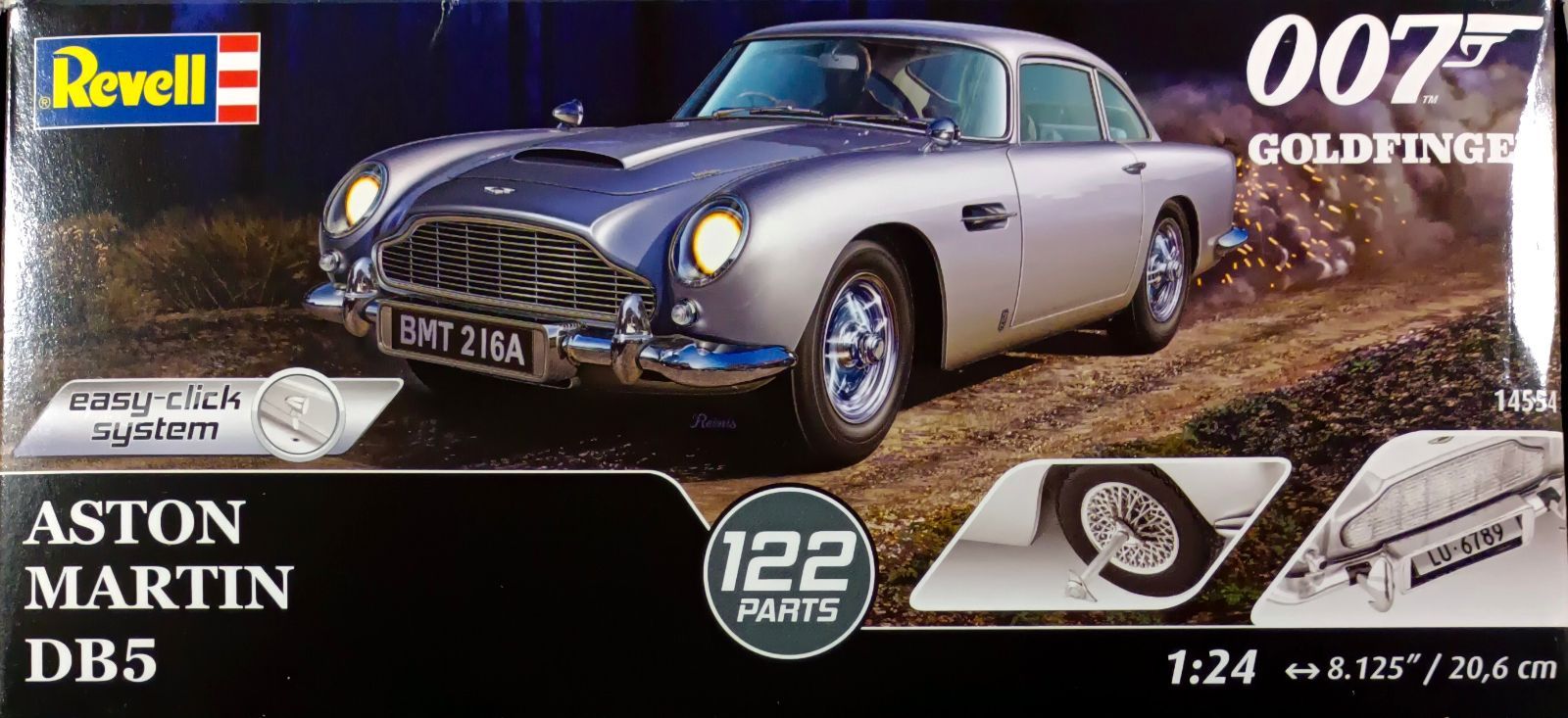 アストンマーチン DB5 “007ゴールドフィンガー” | 株式会社 ハセガワ