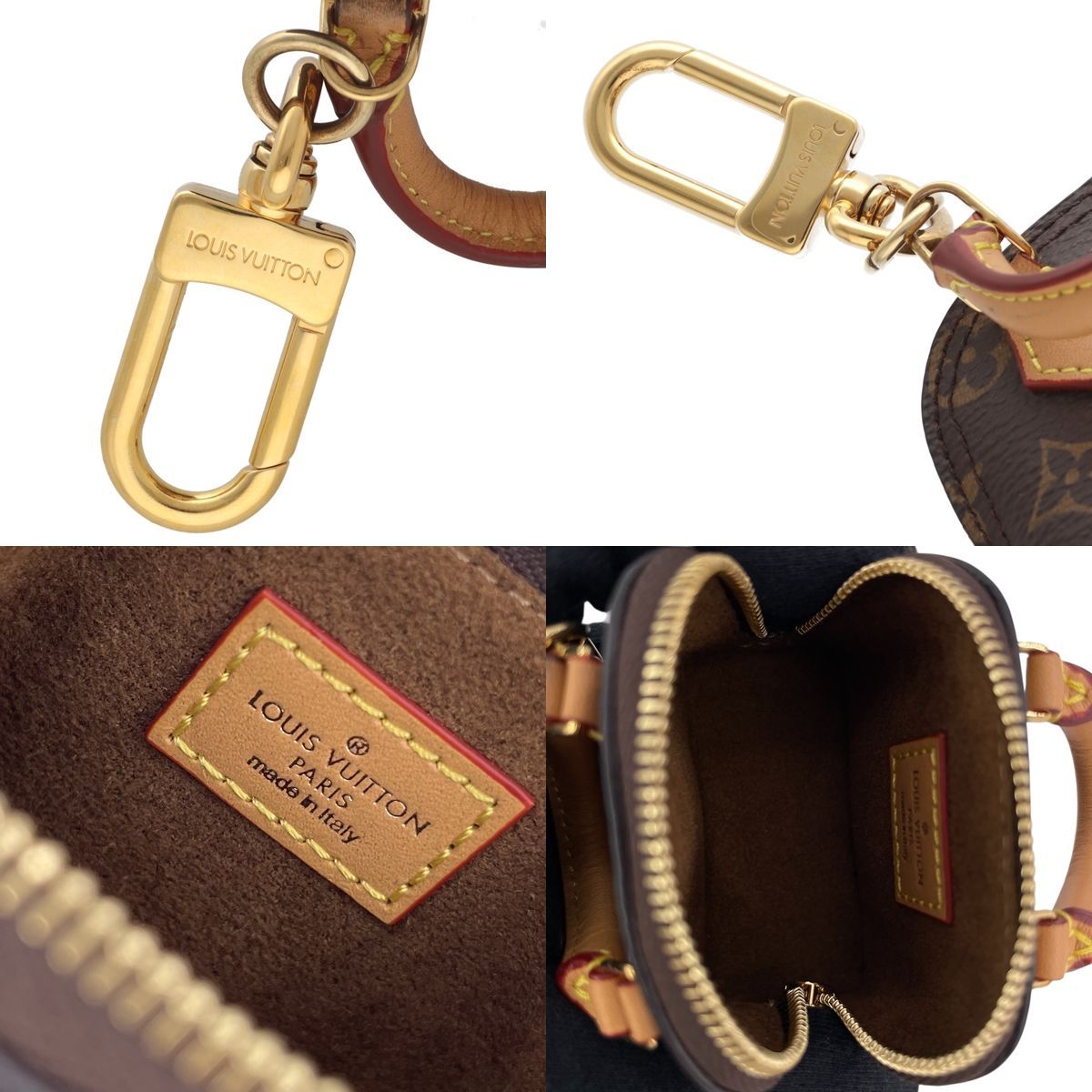 中古】LOUIS VUITTON ルイ・ヴィトン ビジュー サック ミクロ