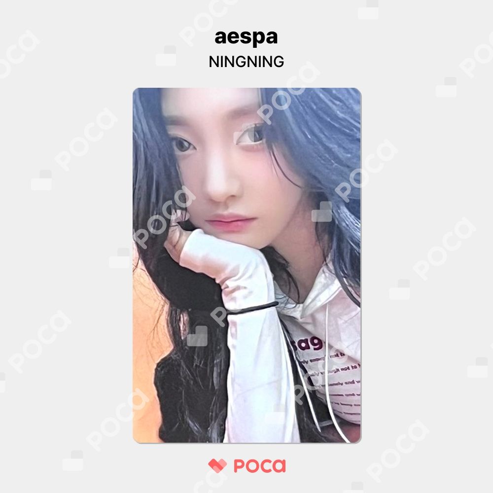 aespa ニンニン トレカ Armageddon APPLEMUSIC ラキドロ 公式