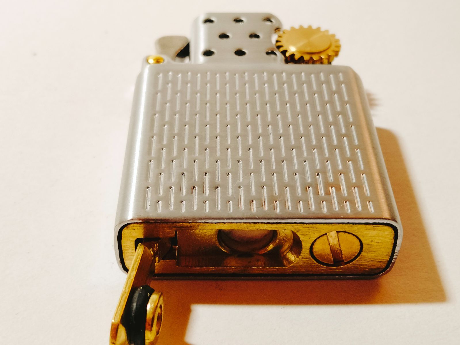 ☆ZORRO インサイドユニット 揮発防止 シルバー オイルライター ZIPPO