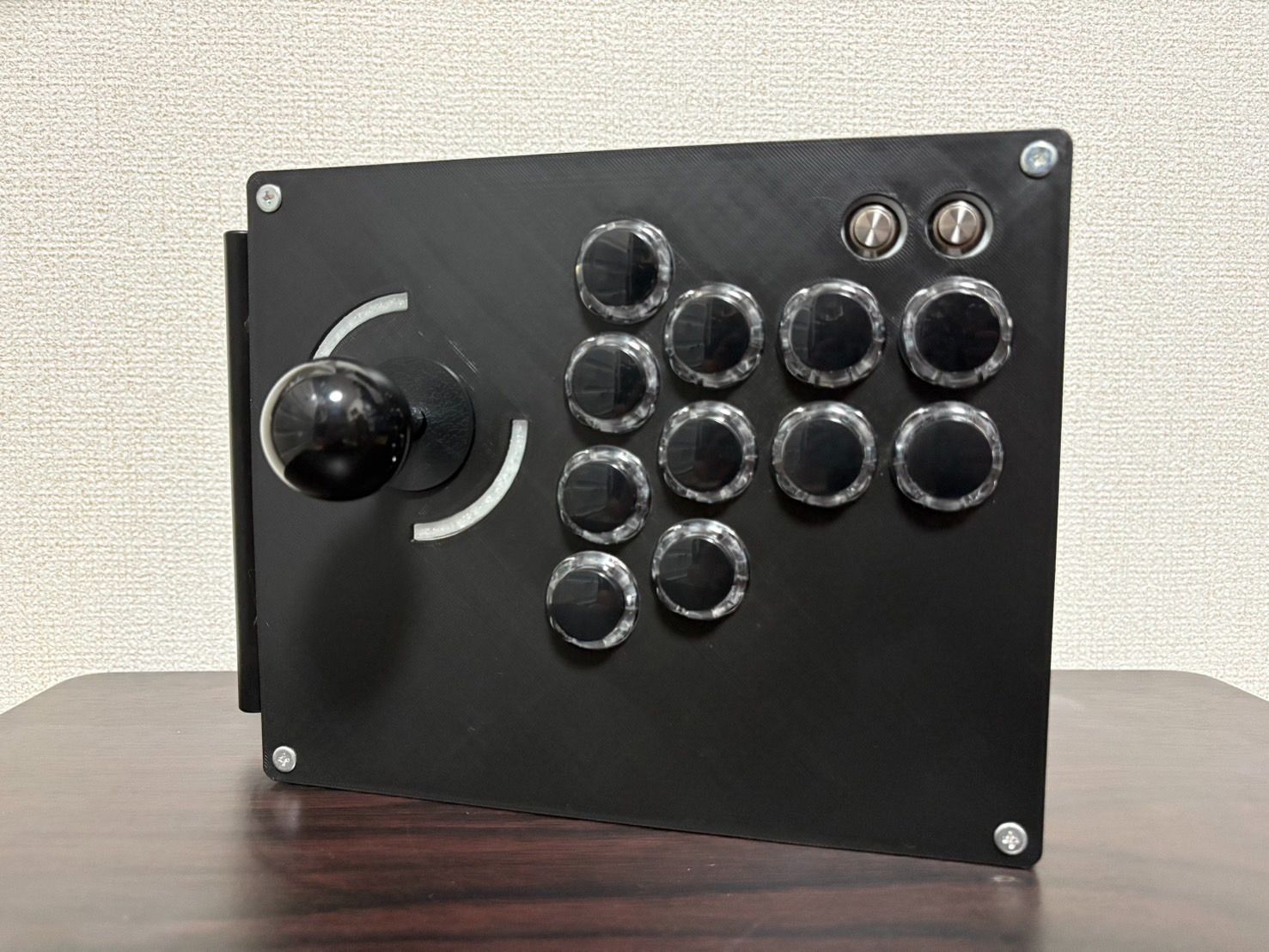 DP-3SE/ボタンも光る！LED搭載/レバーモデル　グリーン×ピンク(LED) 新品】LED搭載レバーアケコン DP-3SE グリーン×ピンク 光る