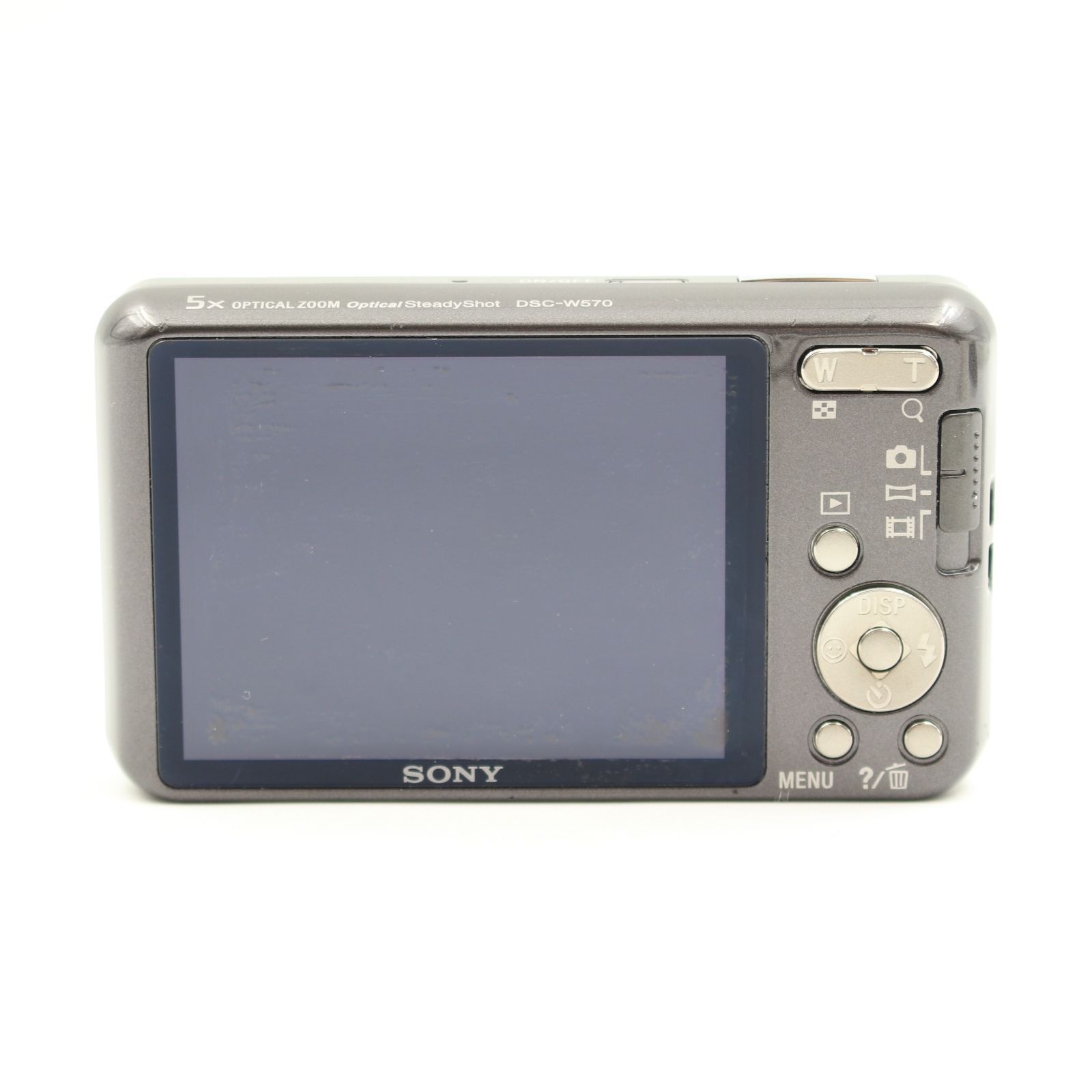 □極上品□SONY Cyber-shot DSC-W570 シルバー デジタルカメラ  