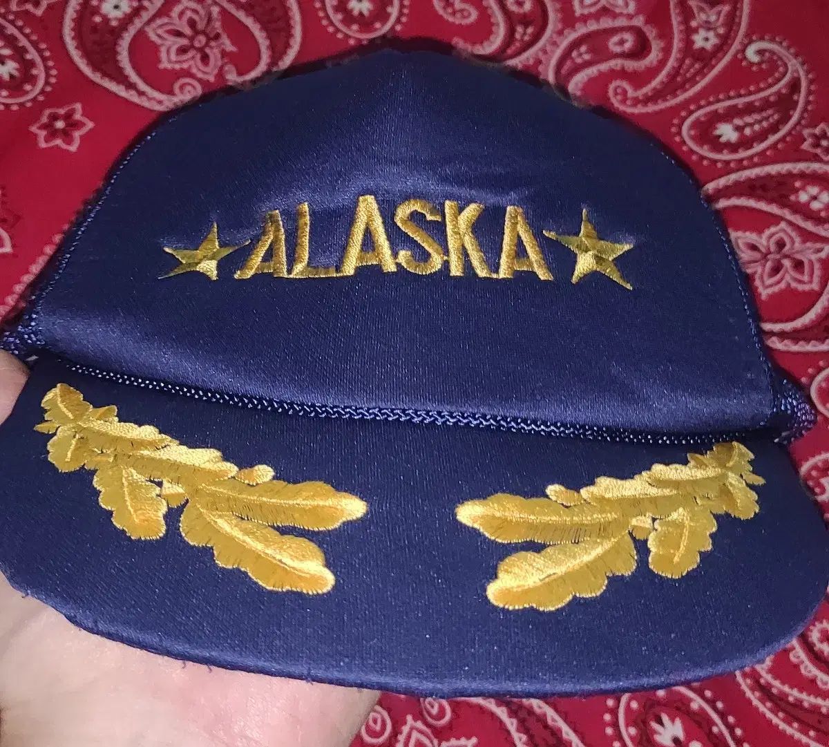 80s 90s アラスカ メッシュキャップ