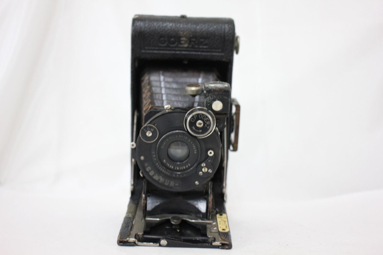 訳あり品 GOERG COMPUR GOERZ BERLIN DAGOR 10cm F6.8 蛇腹カメラ e2336