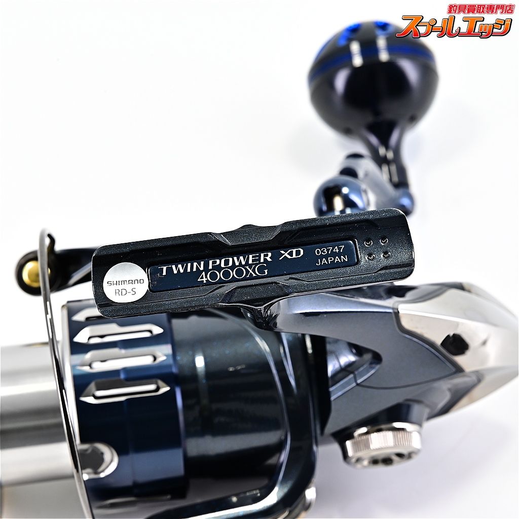 【ゴメクサスハンドルノブ付】シマノ　ツインパワー XD 4000XG σσ SHIMANO シマノ 25ツインパワーXD 4000XG 美品 程度A ゴメ