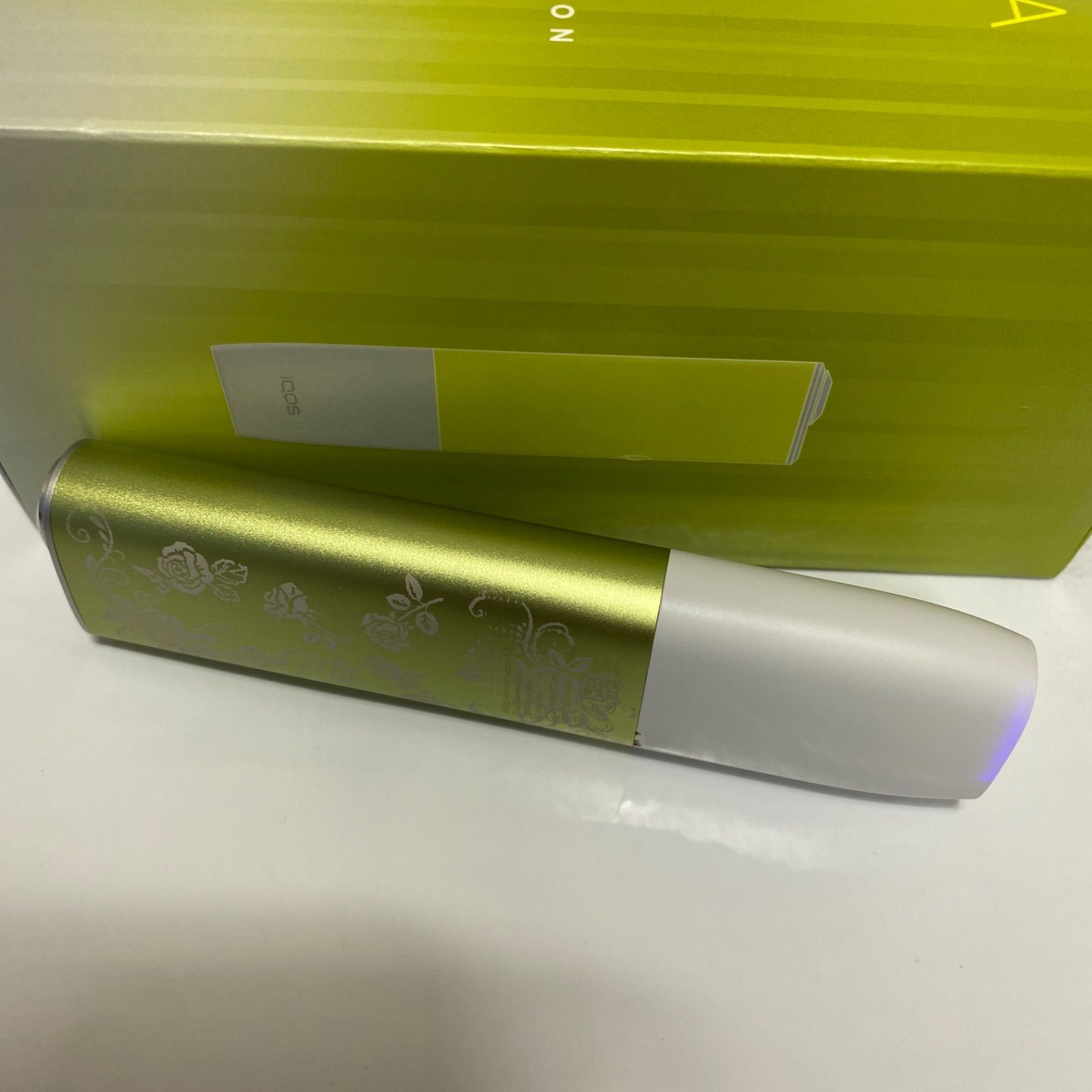 iQOS ILUMA ONE アイコス イルマ ワン バラ 加工 ブライト 新色 黄緑 