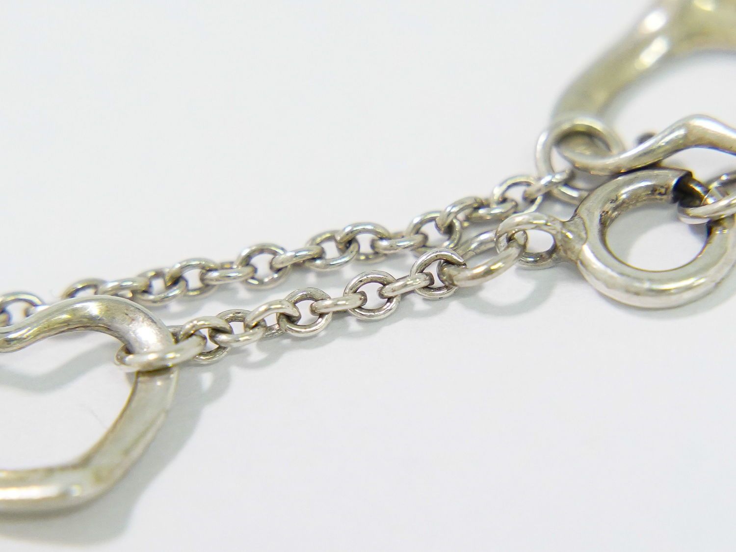 本物 ティファニー TIFFANY & Co. オープンハート 925