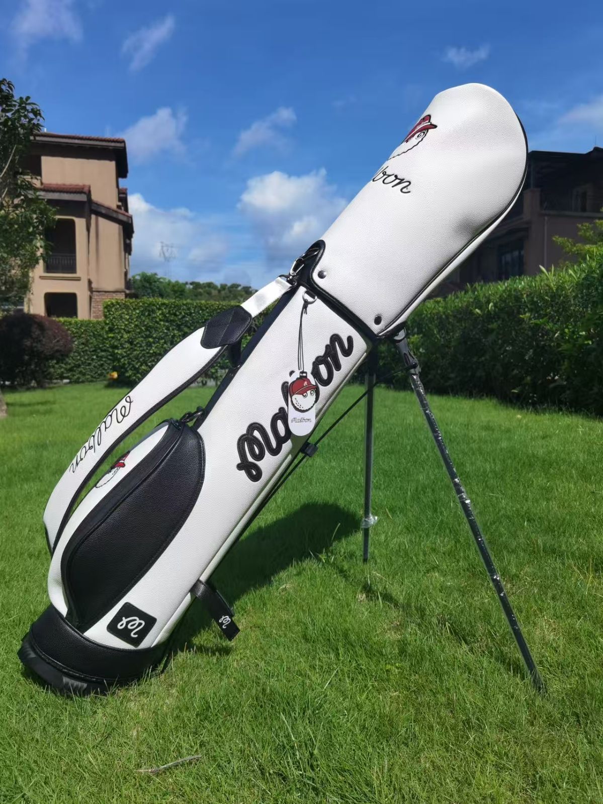 MALBON GOLF ハーフバッグ 7-9本 ゴルフバッグ クラブケース 送料無料