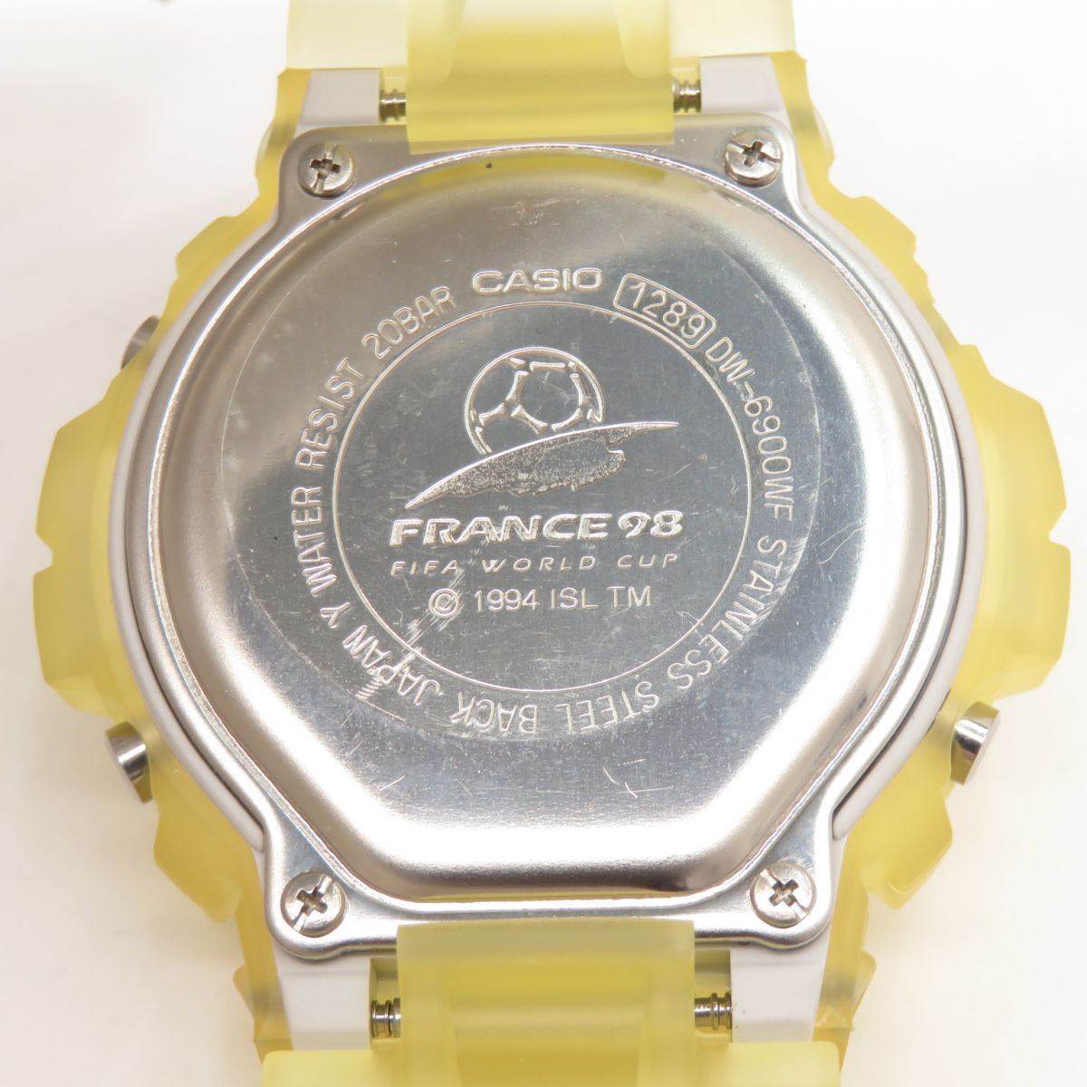 時計 CASIO G-SHOCK FRANCE '98 G-Shock Digital Quartz Men New 90S France 98 World Cup