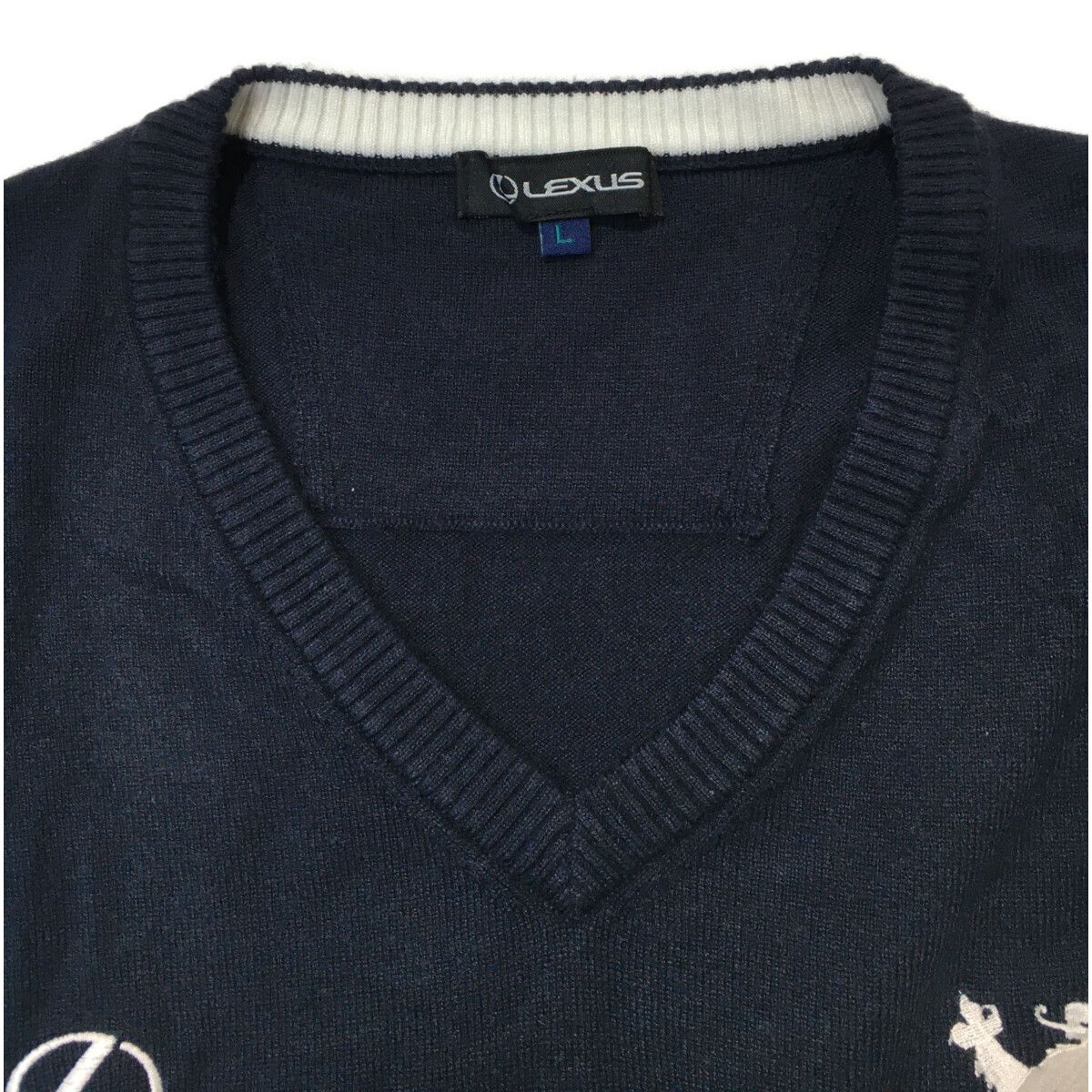 LEXUS×Admiral Vネックニット