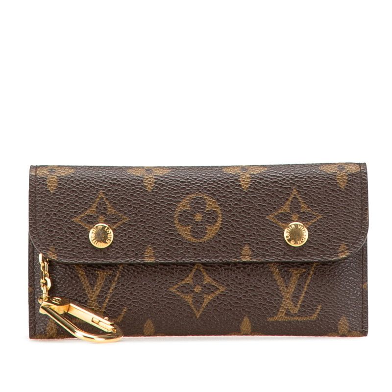 ルイ ヴィトン モノグラム ミュルティクレ ラバ コインケース 小銭入れ M60029 ブラウン PVC レディース LOUIS VUITTON 1-0213892