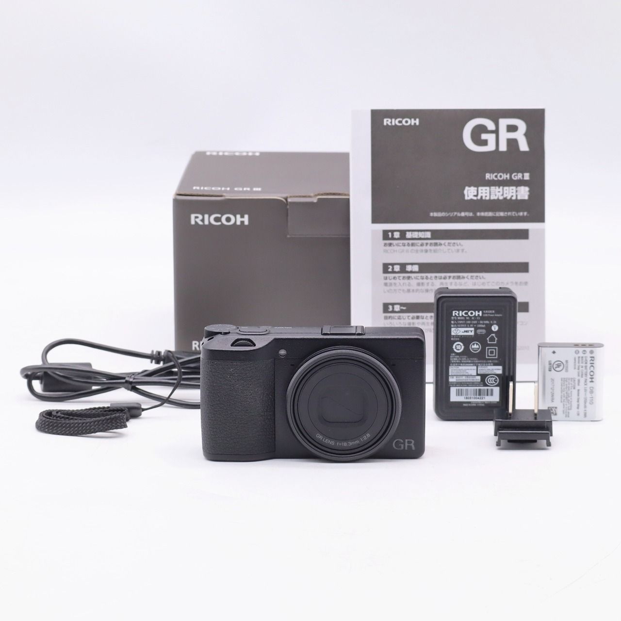 RICOH GR III 高画質 APS-C センサー搭載 コンパクトデジタル
