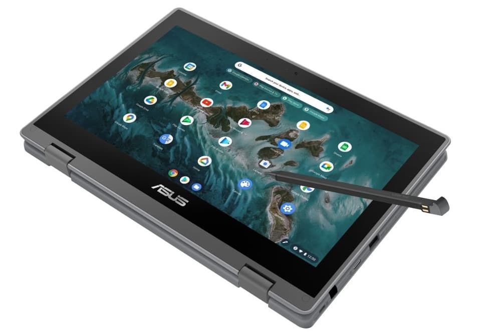 複数 割あり ほぼ♥ ASUS Chromebook Flip CR 1 1100 ｜教育向け 抗菌 WiFi 6対応ノートPC