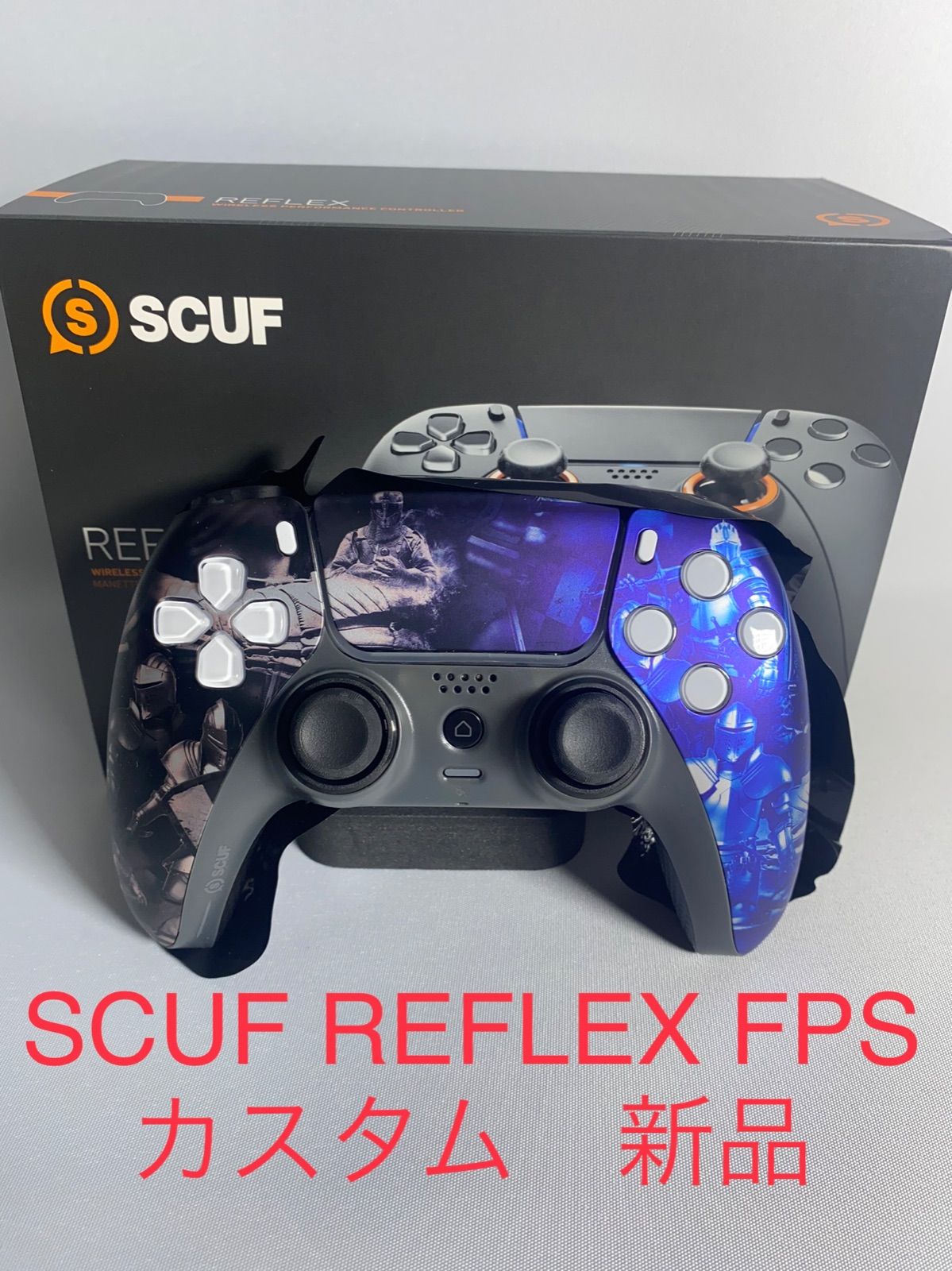 新品】scuf reflex FPS カスタムコントローラー PS5 スカフ - KB