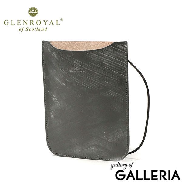 正規品3カ月保証 グレンロイヤル ショルダーバッグ メンズ レディース 斜めがけ ブランド GLENROYAL 小さめ 40代 50代 60代 本革 03-5822 GREY