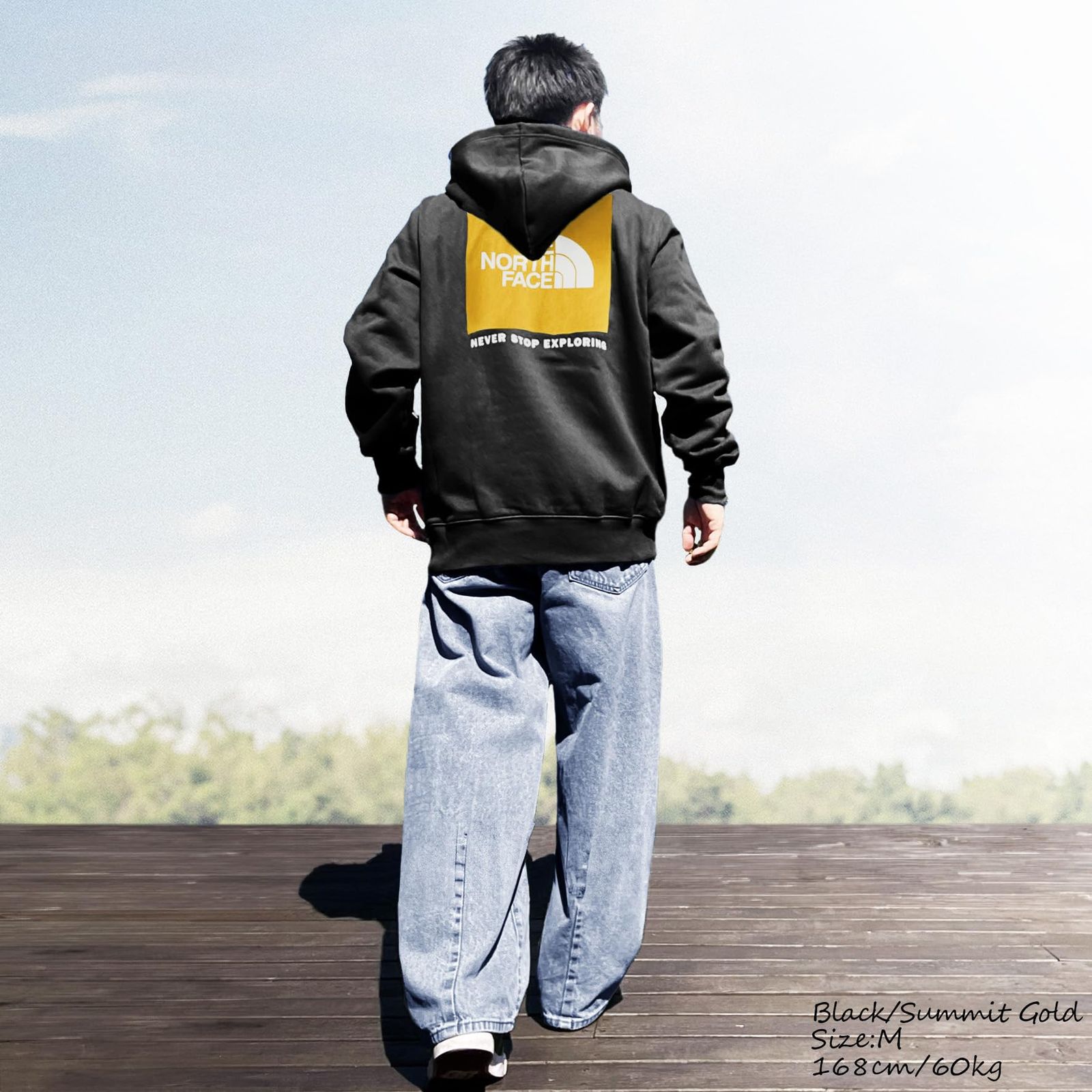  ザノースフェイス パーカー メンズ バックプリント ボックスロゴ BOX NSE Hoodie TNF Black Summit G サイズ2 XL 並行輸入品 その他 フェイスケア