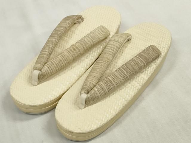 平和屋着物●和装小物　草履まとめて3点　履物　23.0/23.5　逸品　未使用　DAAQ1215zzz