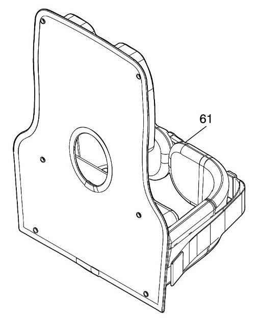 マキタ makita 充電式 背負ブロワ MUB002CZ 用 クッションコンプリート 162B58-0 部品 修理 パーツ ブロワ― ブロア 園芸 故障 破損 消耗品