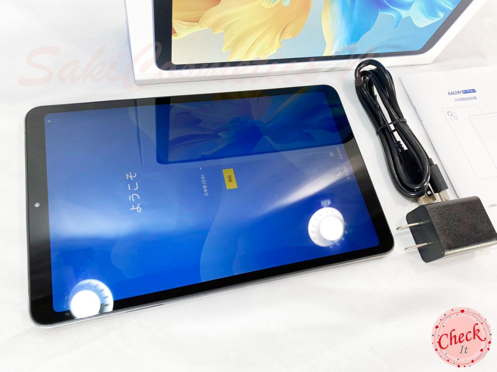 ✨美品✨最新版8.4インチタブレット✨ AAUW♡M60 動作確認済み✨ ✨美品✨最新版8.4インチタブレット✨ AAUW♡M60 動作確認済み✨