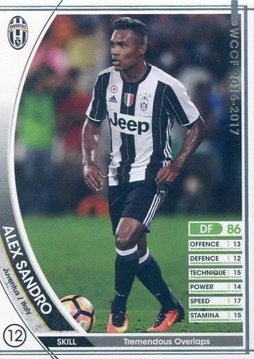 中古】WCCF 226[レギュラーカード]：アレックス・サンドロ