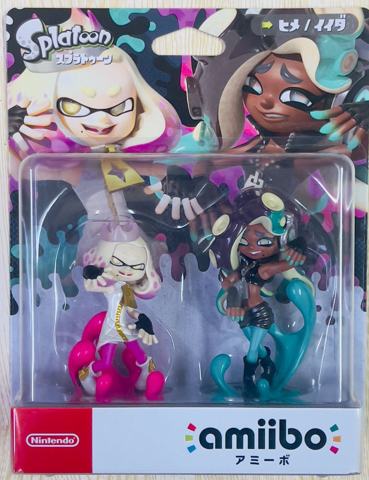 アミーボ  スプラトゥーン　amiibo テンタクルズ　シオカラーズ　ヒメ