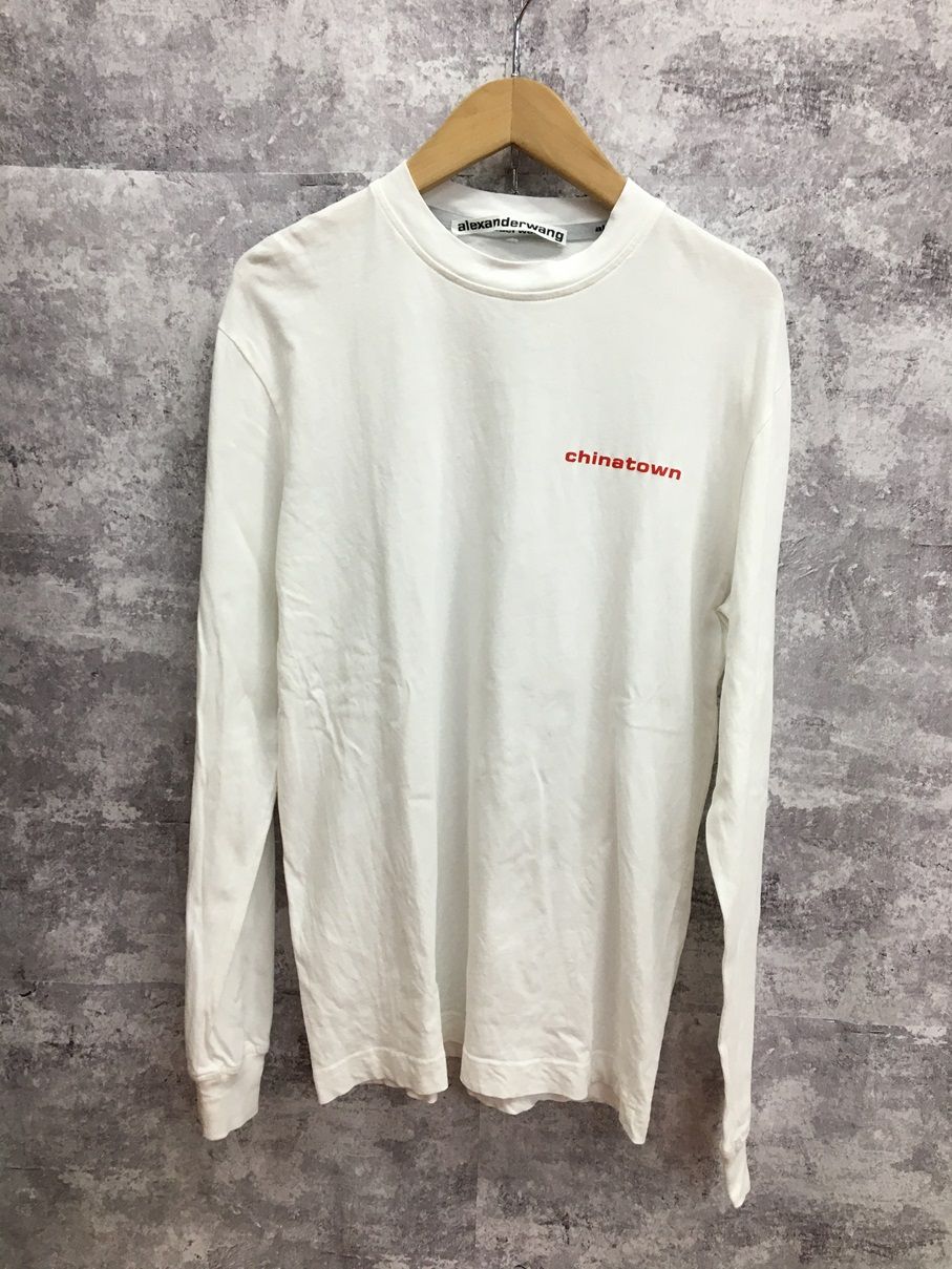 Alexander Wang chinatown Long Sleeve Tee アレキサンダーワン ロンT
