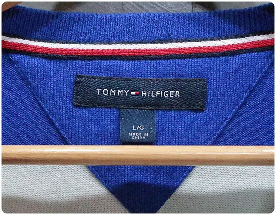 Tommy Hilfiger(トミーヒルフィガー) ボールド 2 本の線 コットン 