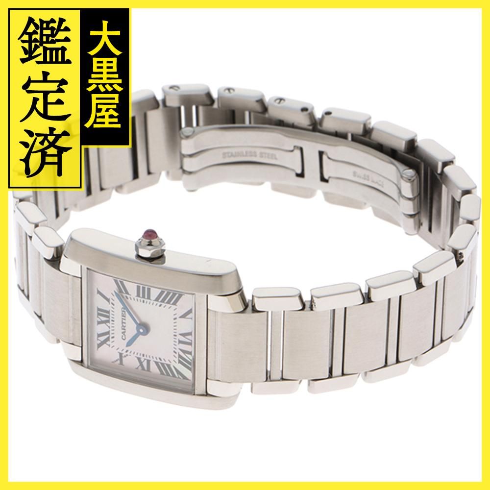 Cartier カルティエ タンクフランセーズＳＭ ピンクシェル W51028Q3 3217 クォーツ ステンレス【430】2120000277054  - メルカリ