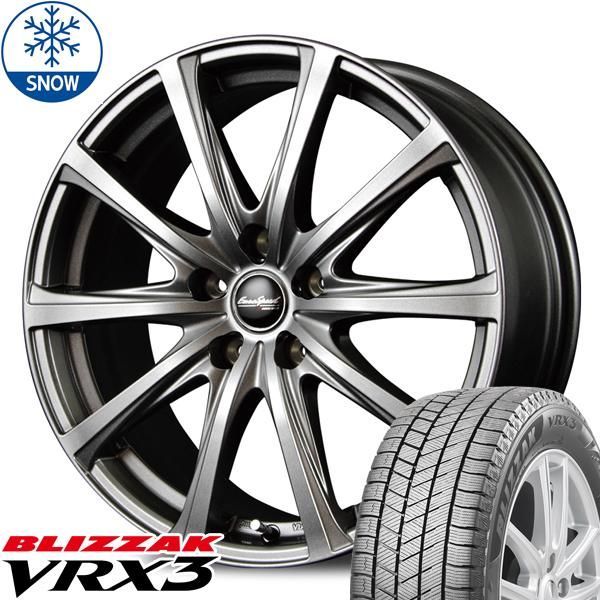 215/60R16 スタッドレスタイヤホイールセット ヴェゼル etc (BRIDGESTONE VRX3 & EUROSPEED V25  5穴 114.3) - メルカリ