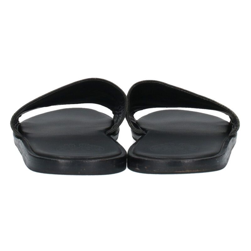 クロムハーツ CH SLIDE LEATHER CHプラスパッチレザーサンダル