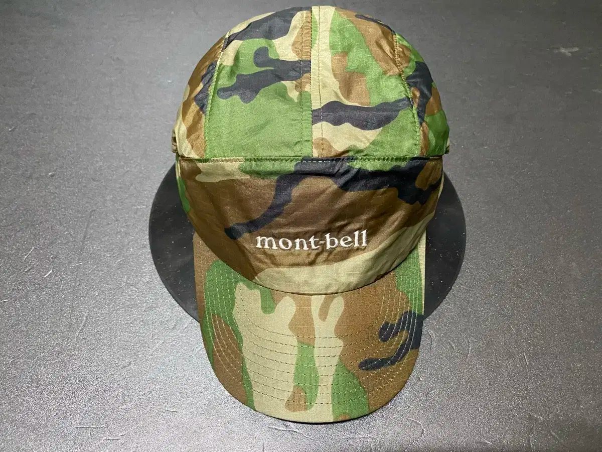 Mont ー bell camo nylon vintage cap