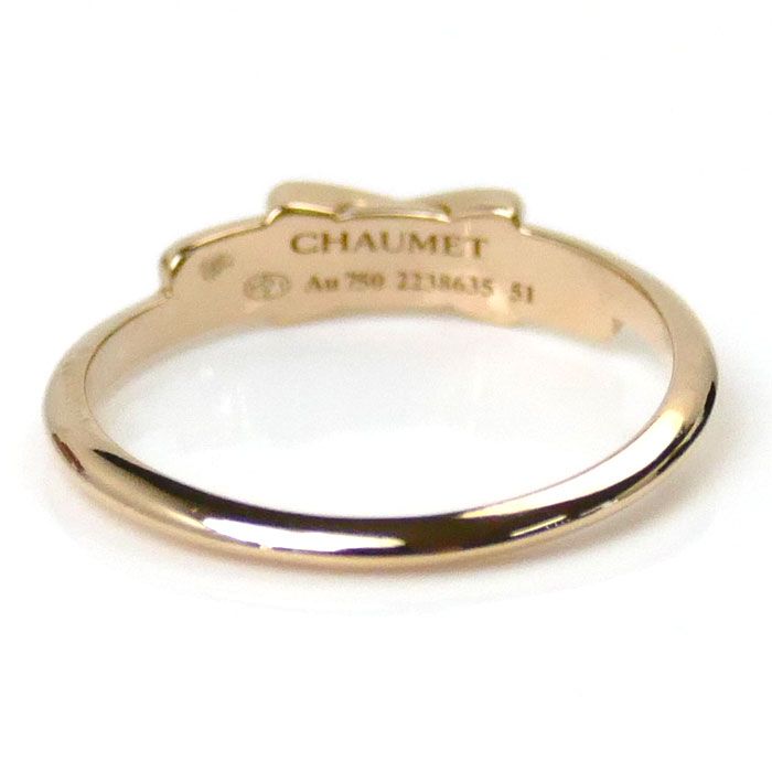 Chaumet ショーメ K18PG ピンクゴールド ジュドゥリアン リング・指輪 08221 ダイヤモンド 11号 51 1.8g レディース 中古  美品 - メルカリ