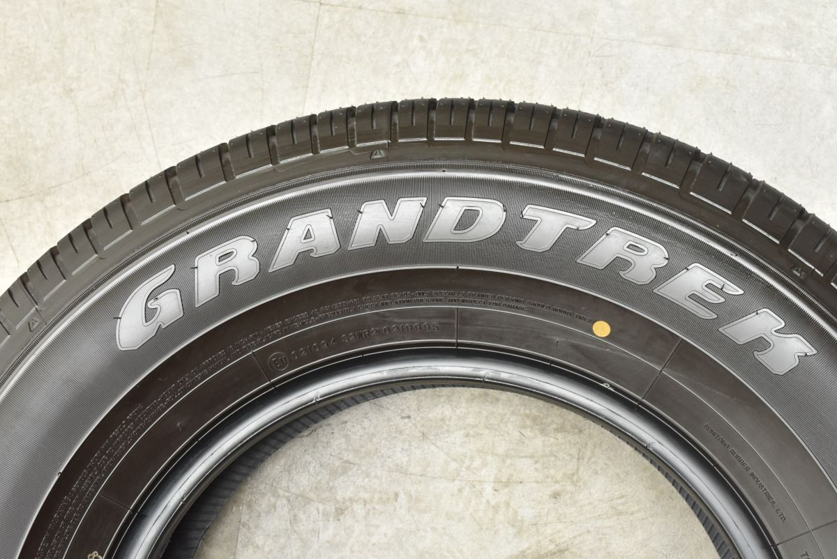 ランクル70新車外し265/70R16 ダンロップグラントレックAT23 5本 2025年製 新車外し品】ダンロップ グラントレック AT23 265