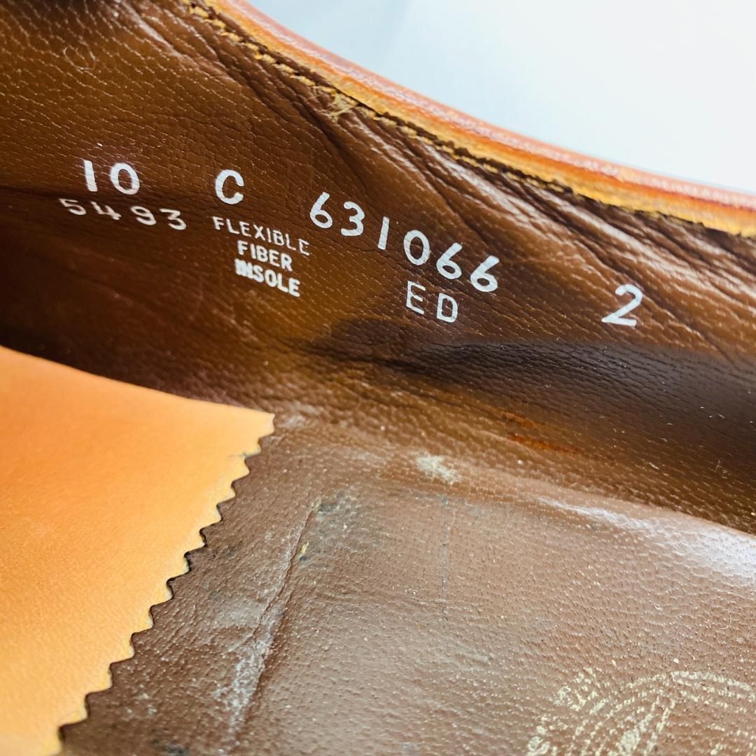 FLORSHEIM ドレスシューズ Uチップ 10 ブラウン レースアップ