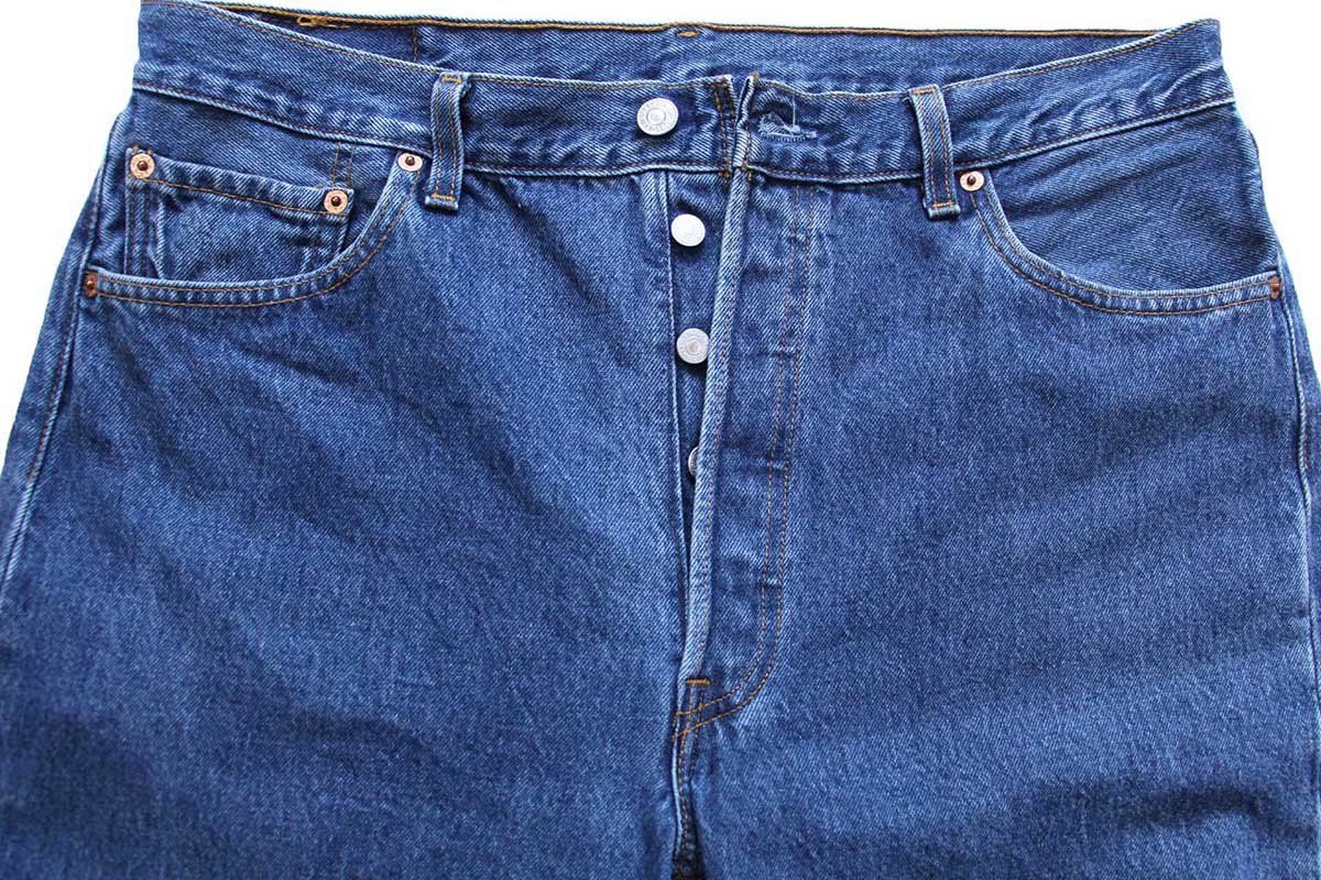 90s USA製 Levi'sリーバイス 501 デニムパンツ W36 L36☆187 オールド