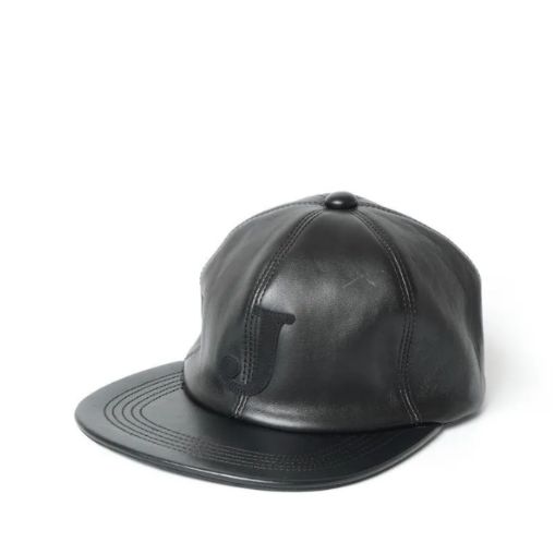 GQ3809 JELADO | BRUNEL＆Co.HATMAKERS B.B.CAP 40 黒 ジェラード レザ－ベースボールキャップキャップ
