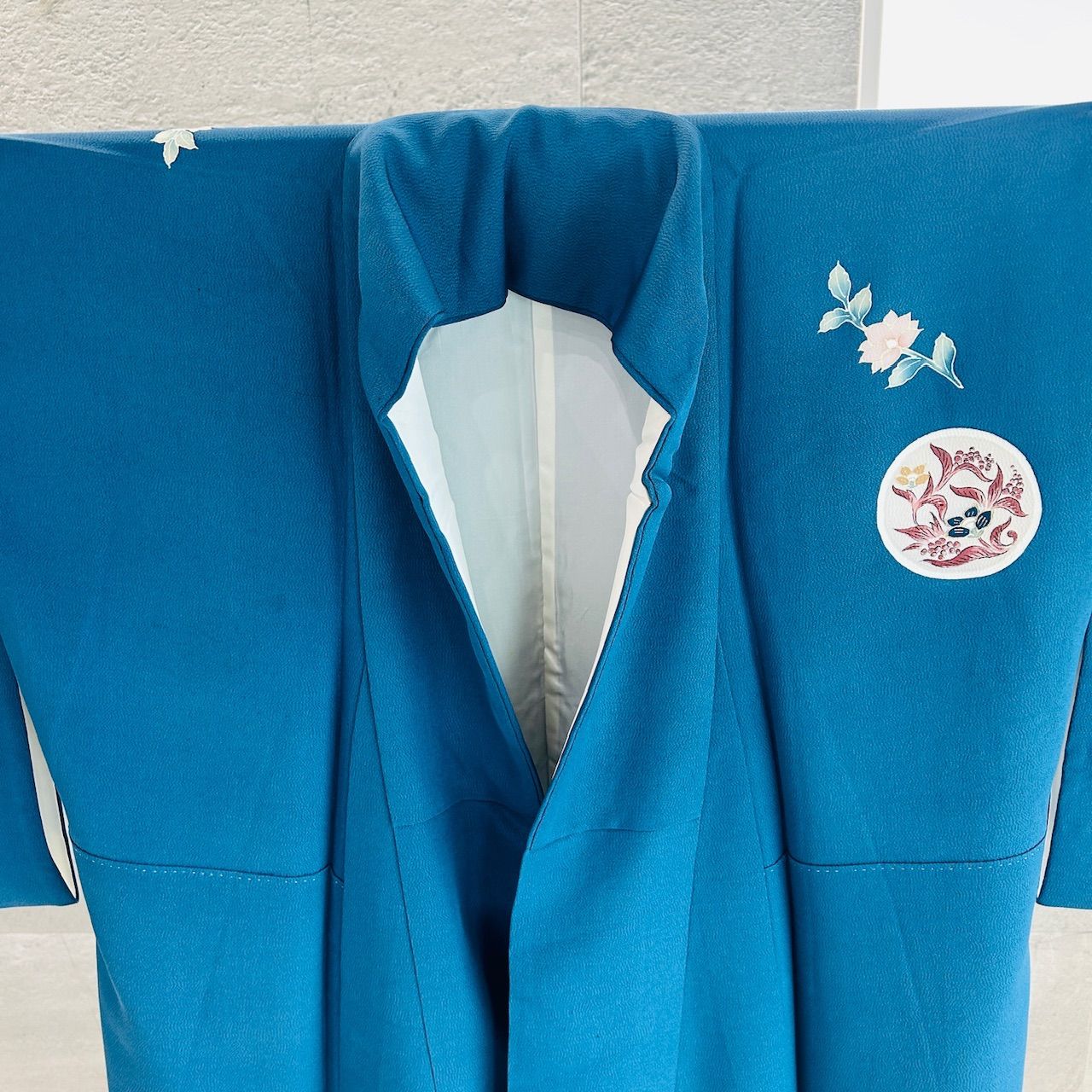 着物 付け下げ 青系 紺系 花 上品 中古美品 管理番号KKVMI83 - メルカリ