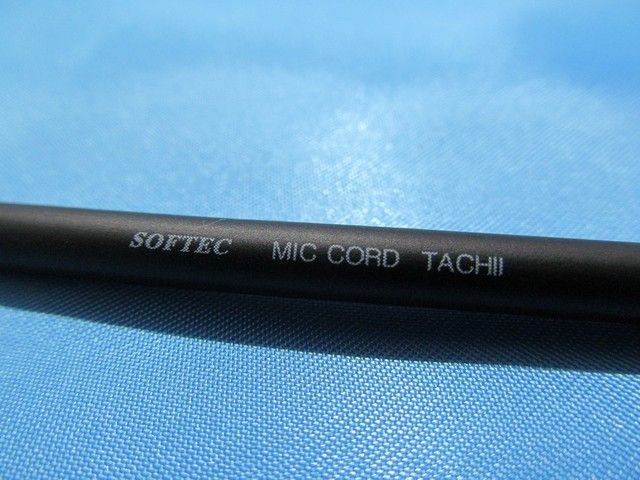 XLR(オス)-TSフォンケーブル 2本1セット 1.0m | ケーブル：立井電線 SOFTEC MIC CORD | プラグ: generic -  メルカリ