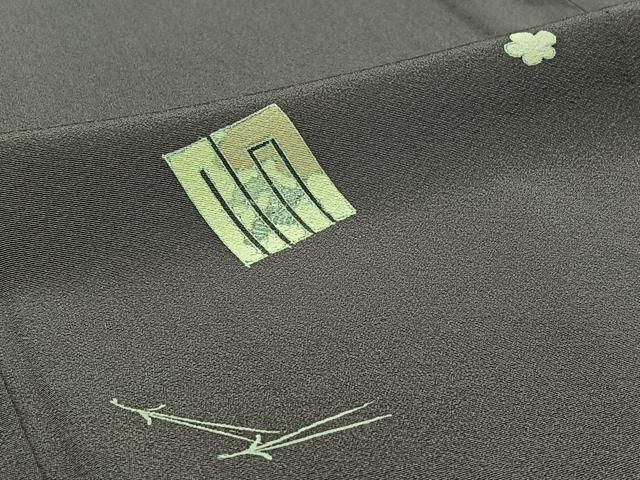 平和屋着物▽上質な小紋 単衣 吹き寄せ文 正絹 逸品 AABC3185jh - メルカリ