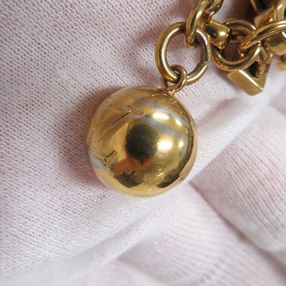 ルイヴィトン ビジューサックミニランクロワゼットチャーム M95507