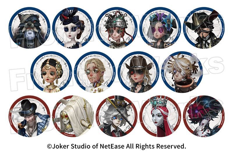 【新品未開封】 第五人格 トレーディング 缶バッジ 設定画 SSR 10箱セット 第五人格 RE:シリーズ 缶バッジ 設定画 SSR vol.1 全14種 10