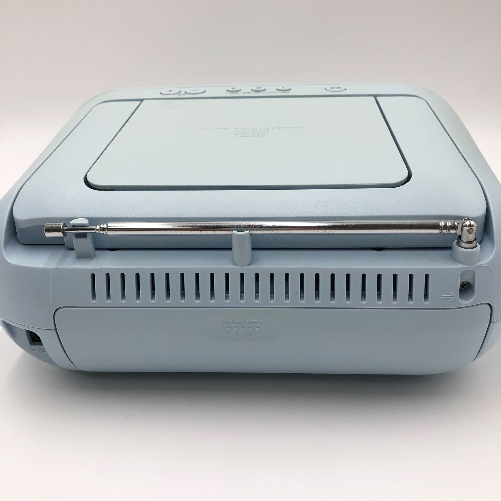 ソニー CDラジオ ZS-S40 : FM/AM/ワイドFM対応 ブルー ZS-S40 L