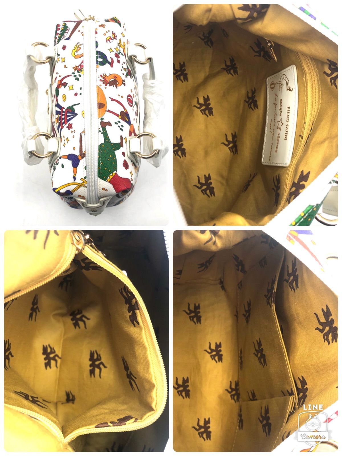 □美品□PIERO GUIDI ピエログイディ マイクロボストンバッグ