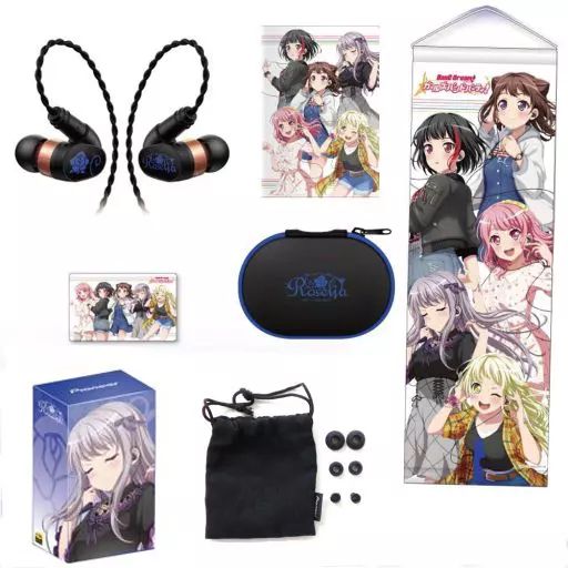 Pioneer SE-CH9T イヤホン バンドリ Roselia コラボモデル Pioneer SE-CH9T イヤホン Roselia バンドリ コラボモデル ONKYO