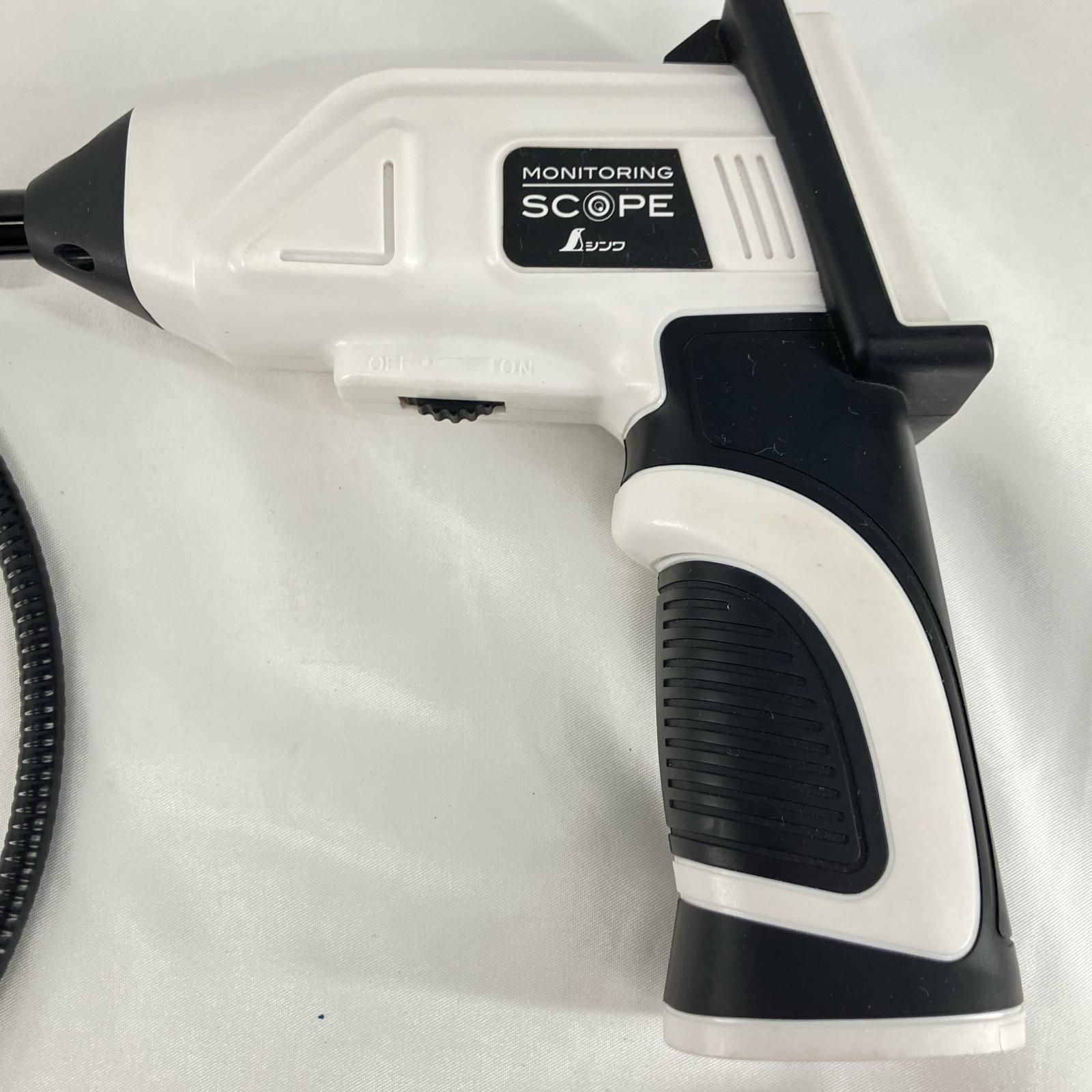 中古】シンワ測定 モニタリングスコープ 74173 ホワイト ケース付き