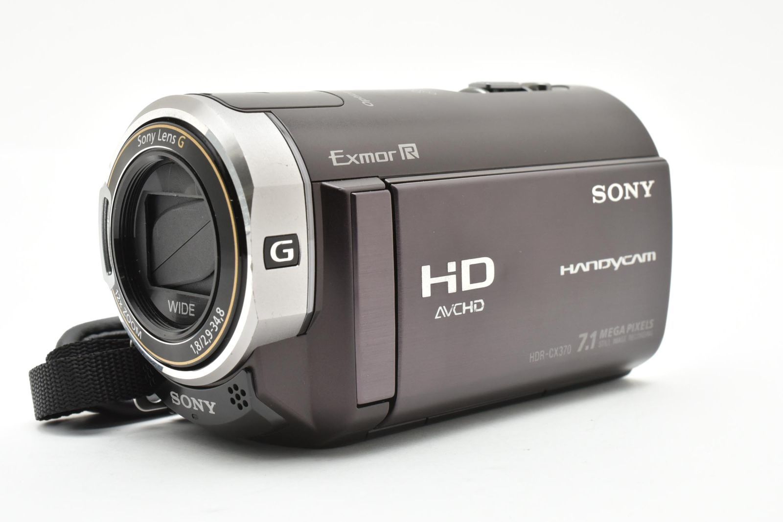 ダイナミックな き ソニー SONY HDR-CX370V ボルドーブラウン デジタルビデオカメラ OB3268 88