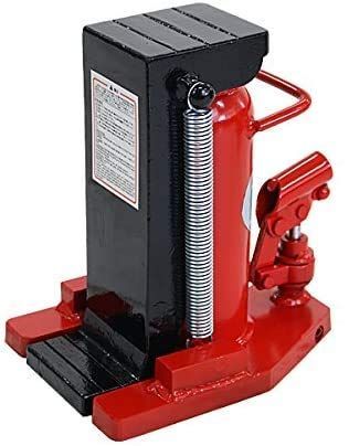 油圧式 爪付きジャッキ 爪部約5t 頭部約10t 1台 単品 油圧ジャッキ 爪ジャッキ ボトルジャッキ 爪式 ジャッキ 手動 ジャッキアップ 爪付 爪つき つめ付き ツメ付き 工具 修理 メンテナンス 作 jack-s10 レッド