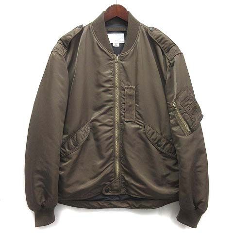 ナナミカ nanamica L-2B MA-1 ウインドストッパー フライトジャケット GORE-TEX INFINIUM WINDSTOPPER  Jacket SUAS003 トープ S